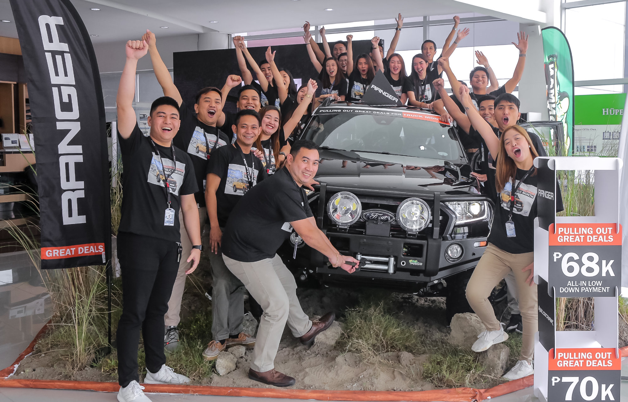 Ford Pampanga - Pinatubo Trekking for Ford Truck Month